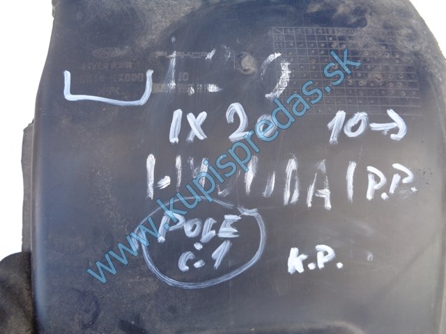 pravý predný podblatník na hyundai ix20, 86814-1K000